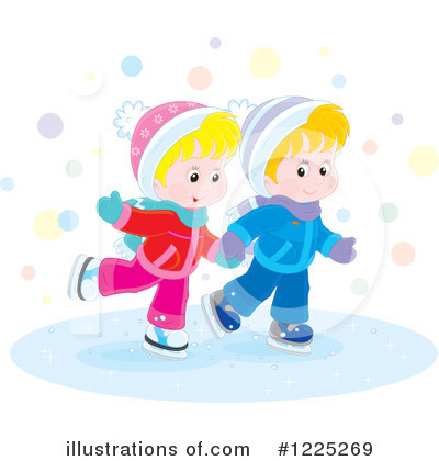 Royalty-Free (RF) Children Clipart Illustration by Alex Bannykh - Stock Sample #1225269