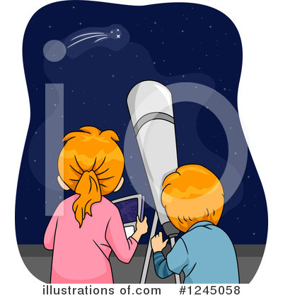 Telescope Clipart #1245058 by BNP Design Studio