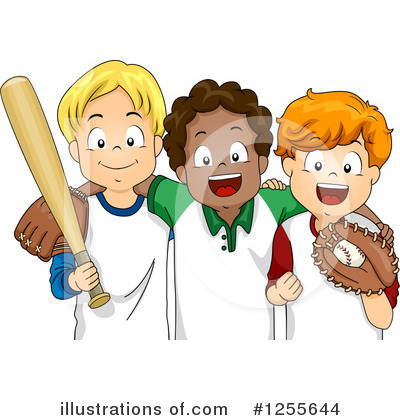 Baseball Mitt Clipart #1255644 by BNP Design Studio