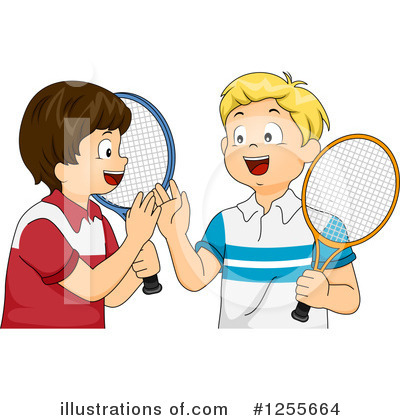 Tennis Clipart #1255664 by BNP Design Studio