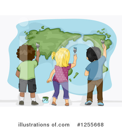 Geography Clipart #1255668 by BNP Design Studio