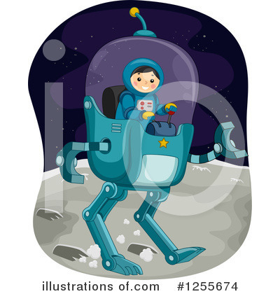 Astronaut Clipart #1255674 by BNP Design Studio