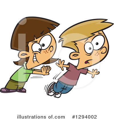 Bullying Clipart #1294002 by toonaday