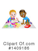 Children Clipart #1409186 by AtStockIllustration