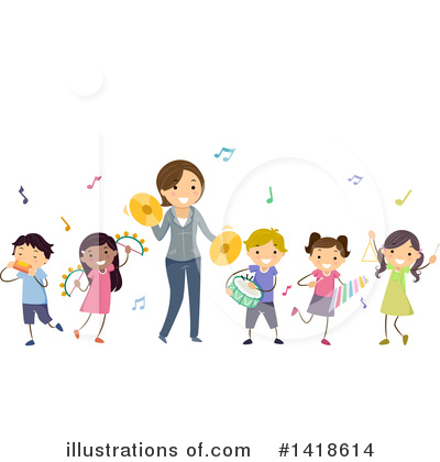 Royalty-Free (RF) Children Clipart Illustration by BNP Design Studio - Stock Sample #1418614