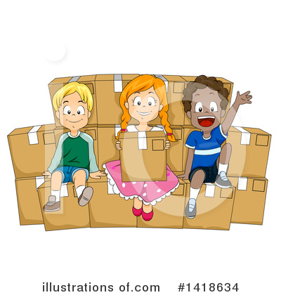 Royalty-Free (RF) Children Clipart Illustration by BNP Design Studio - Stock Sample #1418634