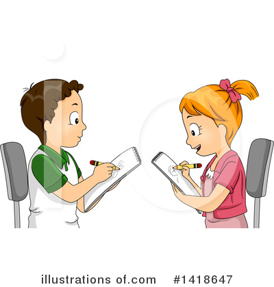 Royalty-Free (RF) Children Clipart Illustration by BNP Design Studio - Stock Sample #1418647