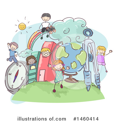 Royalty-Free (RF) Children Clipart Illustration by BNP Design Studio - Stock Sample #1460414