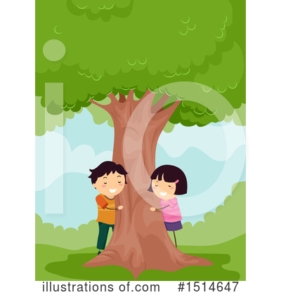 Tree Hugger Clipart #1514647 by BNP Design Studio