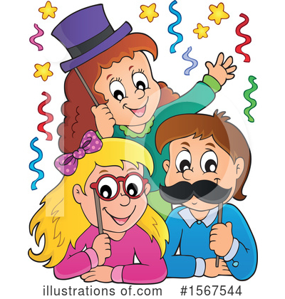 Royalty-Free (RF) Children Clipart Illustration by visekart - Stock Sample #1567544