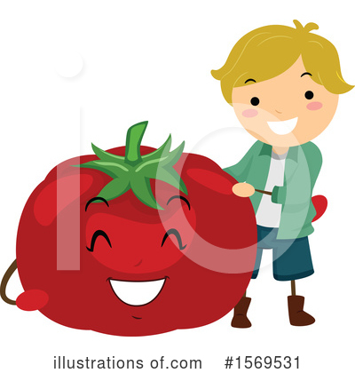 Tomatoes Clipart #1569531 by BNP Design Studio