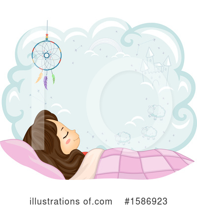 Dreaming Clipart #1586923 by BNP Design Studio