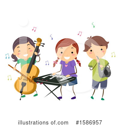 Band Clipart #1586957 by BNP Design Studio