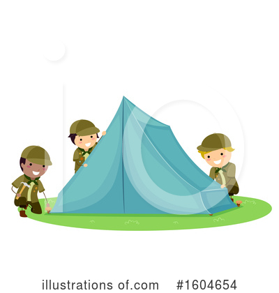 Boy Scouts Clipart #1604654 by BNP Design Studio