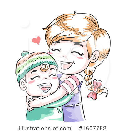 Sibling Clipart #1607782 by BNP Design Studio