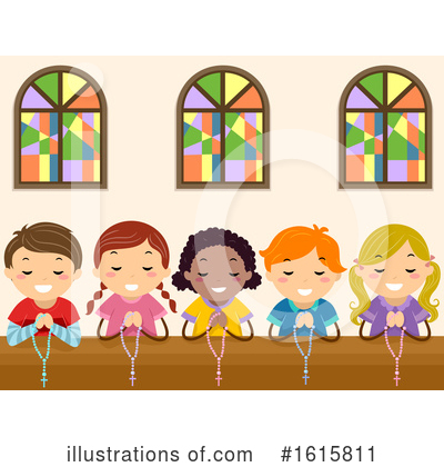 Rosary Clipart #1615811 by BNP Design Studio