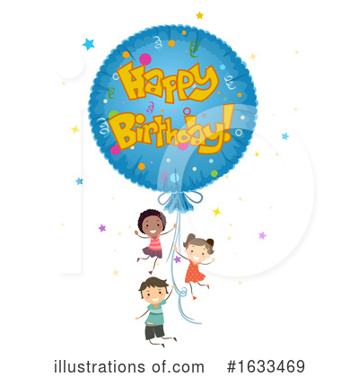 Happy Birthday Clipart #1633469 by BNP Design Studio
