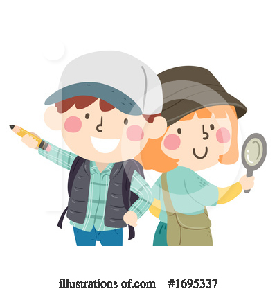 Searching Clipart #1695337 by BNP Design Studio
