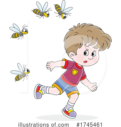 Bees Clipart #1745461 by Alex Bannykh