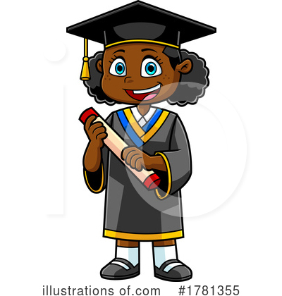 Graduation Clipart #1781355 by Hit Toon