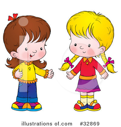Royalty-Free (RF) Children Clipart Illustration by Alex Bannykh - Stock Sample #32869