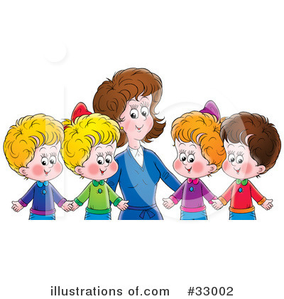 Royalty-Free (RF) Children Clipart Illustration by Alex Bannykh - Stock Sample #33002