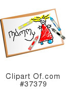 Childs Drawing Clipart #37379 by Prawny