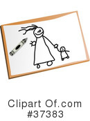Childs Drawing Clipart #37383 by Prawny