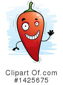 Chile Pepper Clipart #1425675 by Cory Thoman