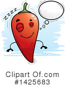 Chile Pepper Clipart #1425683 by Cory Thoman