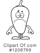 Chili Pepper Clipart #1208769 by Cory Thoman