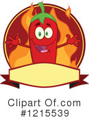 Chili Pepper Clipart #1215539 by Hit Toon