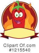 Chili Pepper Clipart #1215540 by Hit Toon