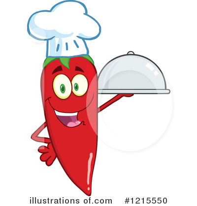 Royalty-Free (RF) Chili Pepper Clipart Illustration by Hit Toon - Stock Sample #1215550