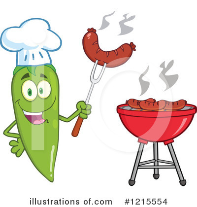 Chili Peppers Clipart #1215554 by Hit Toon