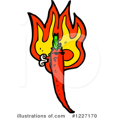 Royalty-Free (RF) Chili Pepper Clipart Illustration by lineartestpilot - Stock Sample #1227170