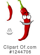 Chili Pepper Clipart #1244706 by Vector Tradition SM