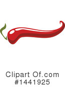 Chili Pepper Clipart #1441925 by Vector Tradition SM