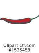 Chili Pepper Clipart #1535458 by Vector Tradition SM