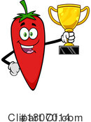 Chili Pepper Clipart #1807014 by Hit Toon