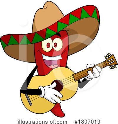 Chilli Pepper Clipart #1807019 by Hit Toon