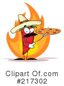 Chili Pepper Clipart #217302 by Hit Toon
