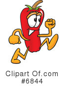 Chili Pepper Clipart #6844 by Mascot Junction