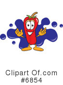 Chili Pepper Clipart #6854 by Mascot Junction