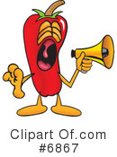 Chili Pepper Clipart #6867 by Mascot Junction