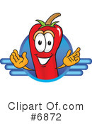 Chili Pepper Clipart #6872 by Mascot Junction