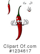 Chilli Pepper Clipart #1234617 by Vector Tradition SM