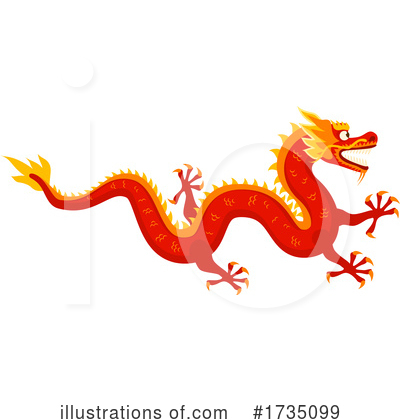 Chinese Dragon Clipart #1735099 by Vector Tradition SM
