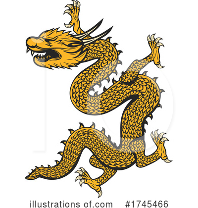 Chinese Dragon Clipart #1745466 by Vector Tradition SM