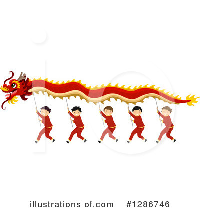 Chinese Dragon Clipart #1286746 by BNP Design Studio